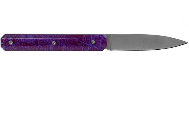 Akinod Utility Folding Knife 18H07 Downtown Purple, Gentleman's Knife 4 Akinod Utility Folding Knife 18H07 Downtown Purple, Gentleman's Knife - Image 2