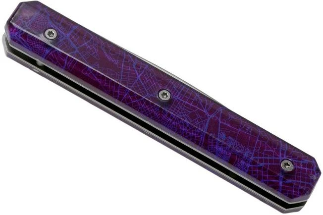 Akinod Utility Folding Knife 18H07 Downtown Purple, Gentleman's Knife 6 Akinod Utility Folding Knife 18H07 Downtown Purple, Gentleman's Knife - Image 4