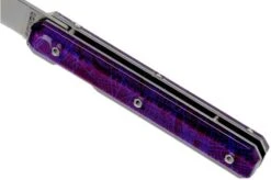 Akinod Utility Folding Knife 18H07 Downtown Purple, Gentleman's Knife 14 Akinod Utility Folding Knife 18H07 Downtown Purple, Gentleman's Knife -Famous Knife Shop AIA03M00014 06 akinod
