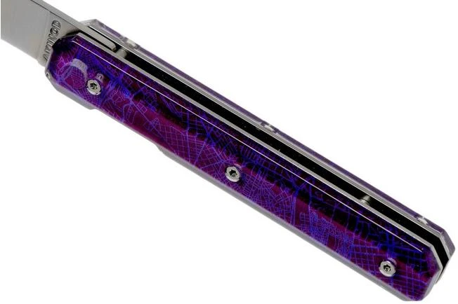 Akinod Utility Folding Knife 18H07 Downtown Purple, Gentleman's Knife 8 Akinod Utility Folding Knife 18H07 Downtown Purple, Gentleman's Knife - Image 6