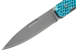 Akinod Utility Folding Knife 18H07 Blue Mosaic, Gentleman's Knife -Famous Knife Shop AIA03M00019 03 akinod