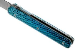 Akinod Utility Folding Knife 18H07 Blue Mosaic, Gentleman's Knife -Famous Knife Shop AIA03M00019 05 akinod