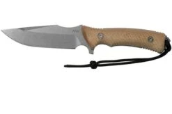 ANV M311 Spelter N690, Coyote Handle, M311-N690-031, Black Kydex Sheath, Survival Knife