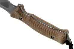 ANV M311 Spelter N690, Coyote Handle, M311-N690-031, Black Kydex Sheath, Survival Knife -Famous Knife Shop ANVM311 N690 031 04 anv knives