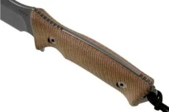 ANV M311 Spelter N690, Coyote Handle, M311-N690-031, Black Kydex Sheath, Survival Knife -Famous Knife Shop ANVM311 N690 031 05 anv knives