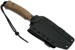 ANV M311 Spelter N690, Coyote Handle, M311-N690-031, Black Kydex Sheath, Survival Knife -Famous Knife Shop ANVM311 N690 031 06 anv knives