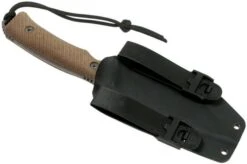 ANV M311 Spelter N690, Coyote Handle, M311-N690-031, Black Kydex Sheath, Survival Knife -Famous Knife Shop ANVM311 N690 031 07 anv knives