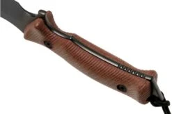 ANV M311 Spelter DLC Elmax, Brown Handle, M311, Black Kydex Sheath, Survival Knife -Famous Knife Shop ANVM311 04 anv knives