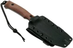 ANV M311 Spelter DLC Elmax, Brown Handle, M311, Black Kydex Sheath, Survival Knife -Famous Knife Shop ANVM311 06 anv knives
