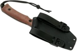 ANV M311 Spelter DLC Elmax, Brown Handle, M311, Black Kydex Sheath, Survival Knife -Famous Knife Shop ANVM311 07 anv knives