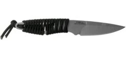 ANV P100 Sleipner, Black Paracord P100-002, Black Kydex Sheath, Neck Knife -Famous Knife Shop ANVP100 002 02 anv knives