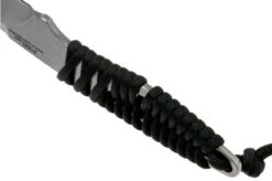 ANV P100 Sleipner, Black Paracord P100-002, Black Kydex Sheath, Neck Knife -Famous Knife Shop ANVP100 002 04 anv knives