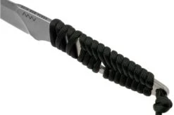 ANV P100 Sleipner, Black Paracord P100-002, Black Kydex Sheath, Neck Knife -Famous Knife Shop ANVP100 002 05 anv knives