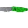 ANV P100 Sleipner, Neon Green Paracord, ANVP100-009, Black Kydex Sheath, Neck Knife -Famous Knife Shop ANVP100 009 01 anv knives