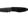 ANV Knives P100 Sleipner Cerakote, Black Paracord, P100-037, Black Kydex Sheath, Neck Knife -Famous Knife Shop ANVP100 037 01 anv
