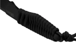 ANV Knives P100 Sleipner Cerakote, Grey Paracord, P100-038, Black Kydex Sheath, Neck Knife -Famous Knife Shop ANVP100 038 04 anv