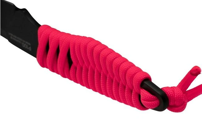 ANV Knives P100 Sleipner Cerakote, Pink Paracord, P100-044, Black Kydex Sheath, Neck Knife 6 ANV Knives P100 Sleipner Cerakote, Pink Paracord, P100-044, Black Kydex Sheath, Neck Knife - Image 4