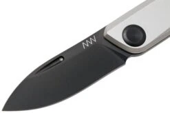 ANV Z050 Sleipner, DLC, Dural Silver, Z050-005, Slipjoint Pocket Knife -Famous Knife Shop ANVZ050 006 03 anv knives