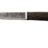 Autine Damascus Bushcraft, Wengé, Damask, Brown RH Sheath, Bushcraft Knife -Famous Knife Shop AT BUS WNG DAM 01 autine at bus wng dam 01