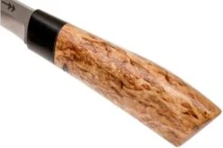 Autine Puukko, Curly Birch, Elmax, Brown RH Sheath -Famous Knife Shop AT PUUKO 05 autine at puuko 05