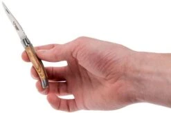 Laguiole En Aubrac Pocket Knife 7 Cm Olive Wood, L0207OLI-SSB1 -Famous Knife Shop AUL0207OLI SSB1 08 laguiole en aubrac aul0207oli ssb1 08