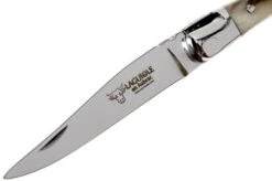 Laguiole En Aubrac Pocket Knife 7 Cm Horn, L0207PCI-SSI1 -Famous Knife Shop AUL0207PCI SSI1 03 laguiole en aubrac aul0207pci ssi1 03