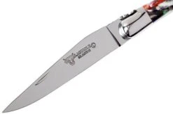 Laguiole En Aubrac 10 Cm Pocket Knife Harlequin Acrylic, L0210ARLI-FSI1 -Famous Knife Shop AUL0210ARLI FSI1 03 laguiole en aubrac aul0210arli fsi1 03