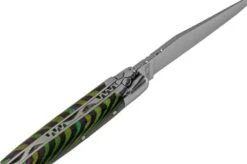 Laguiole En Aubrac Green Samba L0210SAVIFSJ1 Samba Wood, Polished, Laguiole Pocket Knife, 10 Cm -Famous Knife Shop AUL0210SAVIFSJ1 06 laguioleaubrac