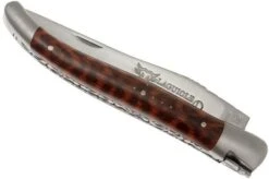 Laguiole En Aubrac HP 12cm Snake Wood Hand-filed L0212AMH-FSI1 12 Laguiole En Aubrac HP 12cm Snake Wood Hand-filed L0212AMH-FSI1 -Famous Knife Shop AUL0212AMH FSI1 03 laguiole en aubrac aul0212amh fsi1 03