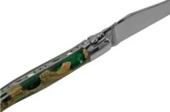 Laguiole En Aubrac Green Cholla Cactus L0212CA9IF Cactus Wood, Polished, Laguiole Pocket Knife, 12 Cm -Famous Knife Shop AUL0212CA9IF 06 laguioleaubrac