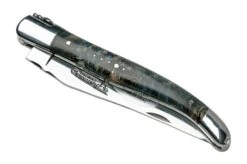 Laguiole En Aubrac Blue Poplar Burl L0212LBPIFSJ1 Poplar Wood, Polished, Laguiole Pocket Knife, 12 Cm -Famous Knife Shop AUL0212LBPIFSJ1 04 laguioleaubrac