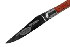 Laguiole En Aubrac Red Poplar Burl L0212LPRIFSJ1 Poplar Wood, Polished, Laguiole Pocket Knife, 12 Cm -Famous Knife Shop AUL0212LPRIFSJ1 03 laguioleaubrac