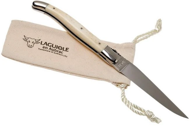 Laguiole En Aubrac Classic 12cm White Bone L0212OSI-FSI1 11 Laguiole En Aubrac Classic 12cm White Bone L0212OSI-FSI1 - Image 9