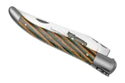 Laguiole En Aubrac Samba Brown L0212SAMIF Brown Samba Wood, Matt, 12 Cm -Famous Knife Shop AUL0212SAMIF 04 laguioleaubrac