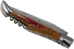 Laguiole En Aubrac 12 Cm Barrique Pocket Knife With Corkscrew, L0312BARI-FSB1 -Famous Knife Shop AUL0312BARI FSB1 04 laguiole en aubrac