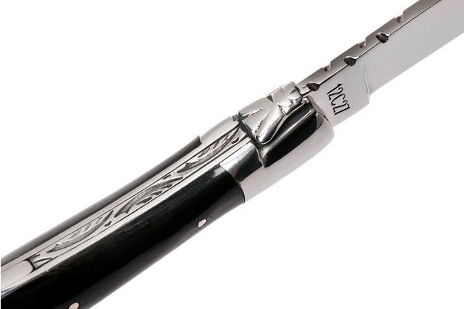 Laguiole En Aubrac 12 Cm Pocket Knife With Corkscrew Horn, L0312CPI-SSI1 9 Laguiole En Aubrac 12 Cm Pocket Knife With Corkscrew Horn, L0312CPI-SSI1 - Image 7