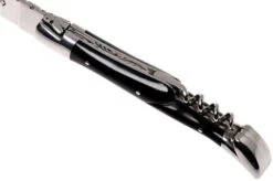Laguiole En Aubrac 12 Cm Pocket Knife With Corkscrew Horn, L0312CPI-SSI1 19 Laguiole En Aubrac 12 Cm Pocket Knife With Corkscrew Horn, L0312CPI-SSI1 -Famous Knife Shop AUL0312CPI SSI1 08 laguiole en aubrac aul0312cpi ssi1 08