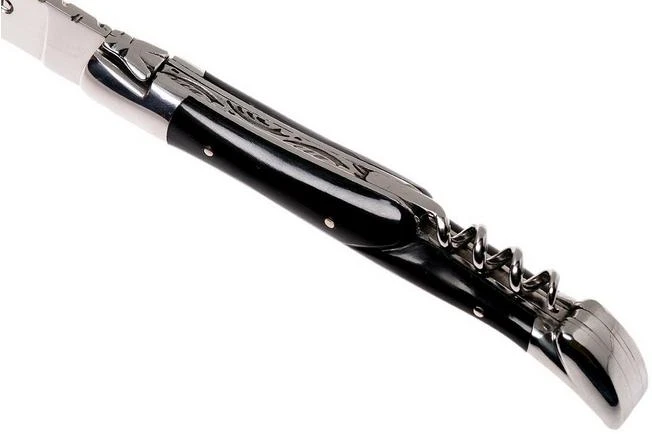 Laguiole En Aubrac 12 Cm Pocket Knife With Corkscrew Horn, L0312CPI-SSI1 10 Laguiole En Aubrac 12 Cm Pocket Knife With Corkscrew Horn, L0312CPI-SSI1 - Image 8