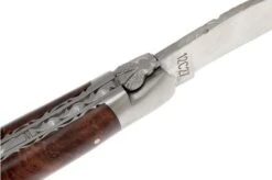 Laguiole En Aubrac 12cm Double Plates, Palissander Hand-filed, L0712LPI-FSB1 -Famous Knife Shop AUL0712LPI FSB1 04 laguiole en aubrac aul0712lpi fsb1 04