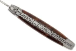 Laguiole En Aubrac 12cm Double Plates, Palissander Hand-filed, L0712LPI-FSB1 -Famous Knife Shop AUL0712LPI FSB1 05 laguiole en aubrac aul0712lpi fsb1 05