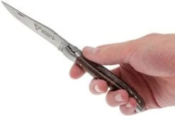 Laguiole En Aubrac 12cm Double Plates, Palissander Hand-filed, L0712LPI-FSB1 -Famous Knife Shop AUL0712LPI FSB1 07 laguiole en aubrac aul0712lpi fsb1 07