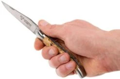 Laguiole En Aubrac 12cm Double Plates, Hand-filed Chestnut, L0712NWI-FSB1 -Famous Knife Shop AUL0712NWI FSB1 08 laguiole en aubrac aul0712nwi fsb1 08