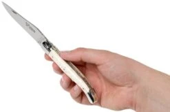 Laguiole En Aubrac 12cm Double Plates, Wavy Maple Hand-filed, L0712EEN1/FSJ1 -Famous Knife Shop AULL0712EEN1 FSJ1 08 laguiole en aubrac