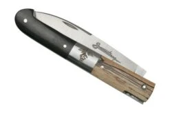 Laguiole En Aubrac Sauveterre A511MAEI Beech Wood And Ebony Wood, Pocket Knife -Famous Knife Shop AUSA511MAEI 04 laguioleaubrac