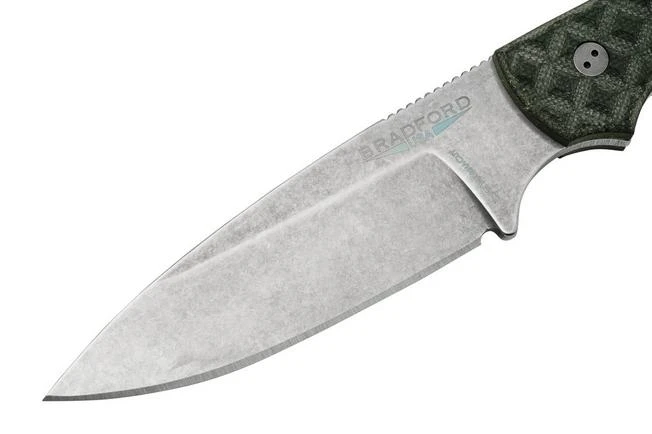 Bradford Knives Guardian 3, 32S-001-MC MagnaCut Sabre Stonewashed, Textured Black G10, Fixed Knife 5 Bradford Knives Guardian 3, 32S-001-MC MagnaCut Sabre Stonewashed, Textured Black G10, Fixed Knife - Image 3