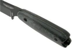 Bradford Guardian 3.5T Tanto, 3D Black Micarta Guardian 3.5T M390, Black DLC 3.5T-101B -Famous Knife Shop BDK 35T 101B 05 bradford knives