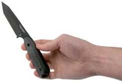 Bradford Guardian 3.5T Tanto, 3D Black Micarta Guardian 3.5T M390, Black DLC 3.5T-101B -Famous Knife Shop BDK 35T 101B 06 bradford knives