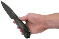 Bradford Guardian 4, 3D Black Micarta Guardian 4 M390, Full Flat Nimbus 4FH-101N -Famous Knife Shop BDK 4FH 101N 06 bradford knives