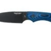 Bradford Guardian 4, 3D Black-Blue G10 Guardian 4 M390, Full Flat Black DLC 4FH-113B-M390 -Famous Knife Shop BDK 4FH 113B M390 01 bradford knives