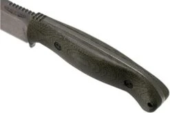 Bradford Guardian 5.5S, 3D OD Green Micarta Guardian 5.5 CPM 3V, Sabre Stonewashed 5.5S-102 -Famous Knife Shop BDK 55S 102 05 bradford knives